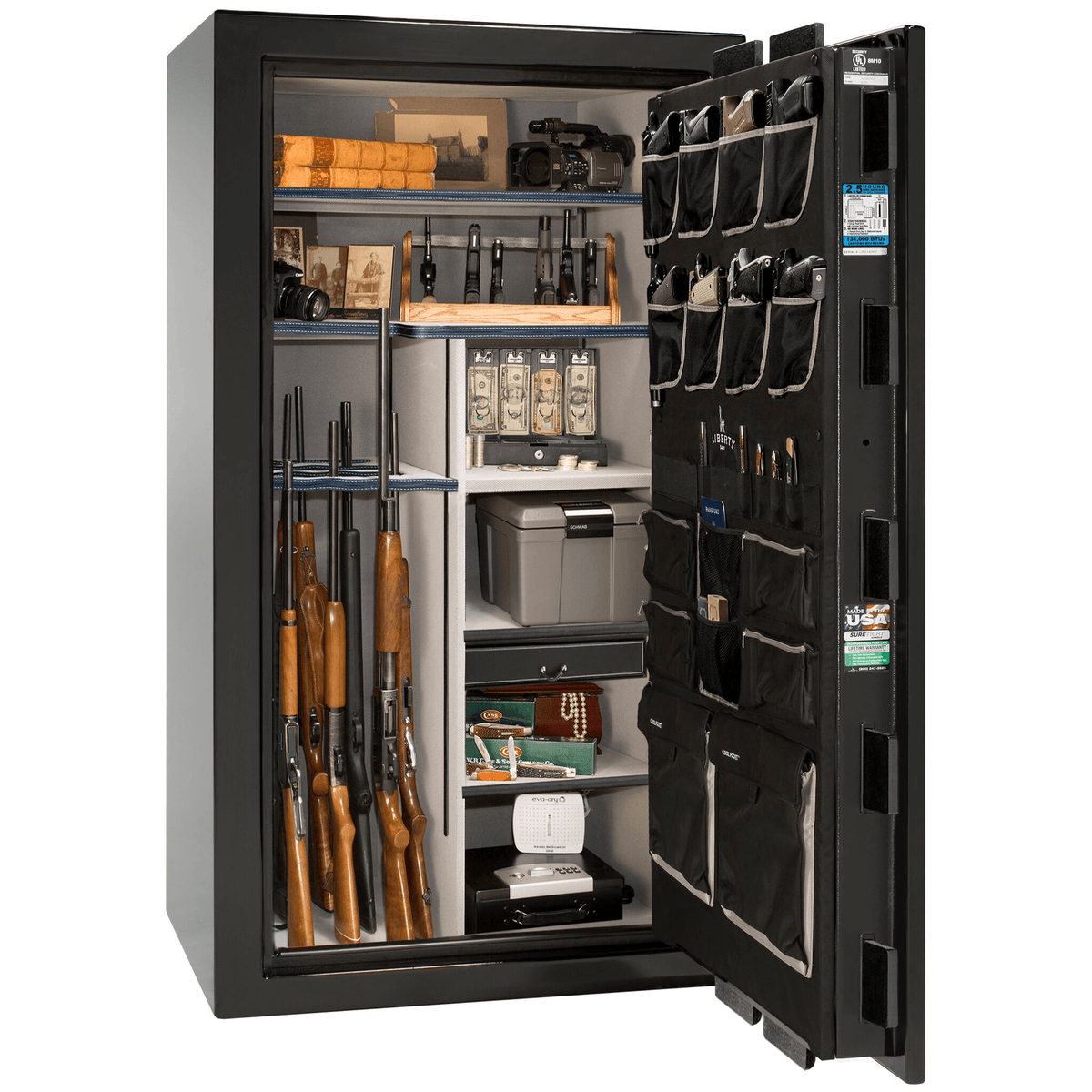 Magnum Series | Level 8 Security | 2.5 Hours Fire Protection | 50 | Dimensions: 72.5&quot;(H) x 42&quot;(W) x 32&quot;(D) | Champagne 2 Tone | Electronic Lock